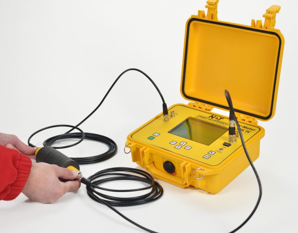 美國(guó)NDT JAMES V-C-400 V-Meter MK IV混凝土超聲波測(cè)試儀