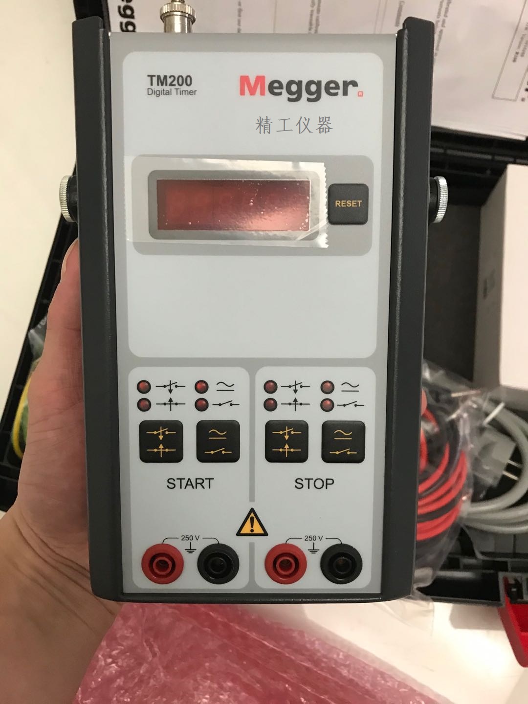 TM200 開關(guān)刀閘漏電保護器模擬漏電測試儀