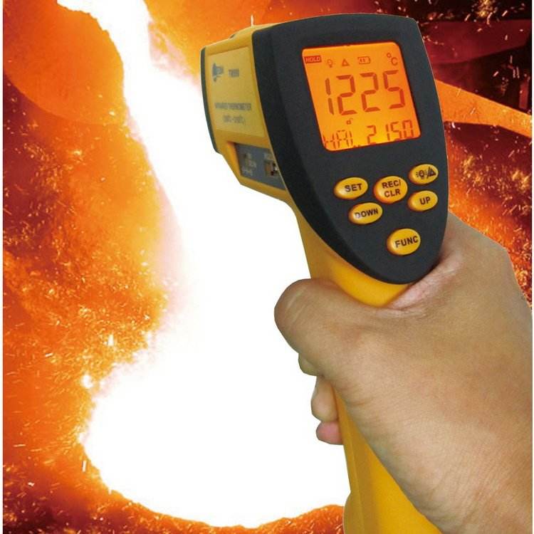 200℃~2150℃鋼水、鐵水、銅水冶金專用紅外測溫儀